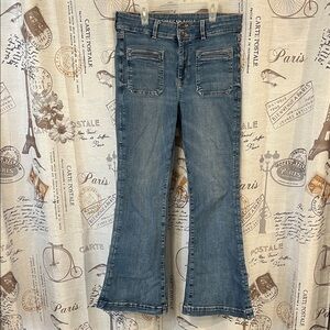 American Eagle Outfitters Blue Flare Jeans